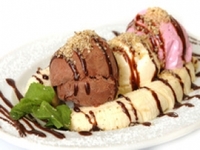 Мороженое в «лодочке»