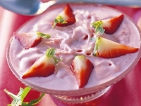 Творожно-клубничный крем