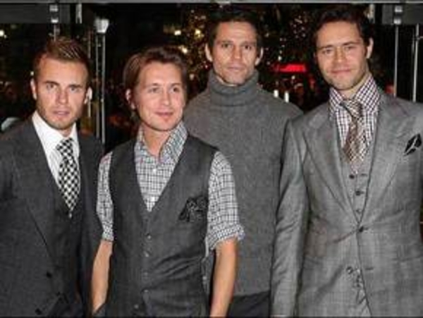 Take That отказались работать с Робби Уильямсом