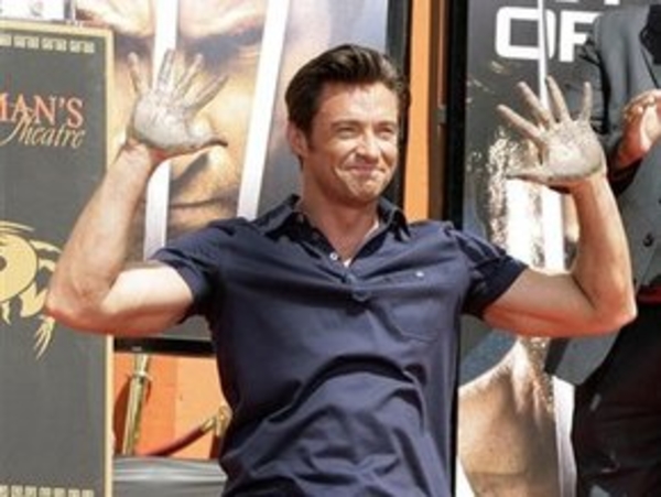 Хью Джекман появился на Аллее славы