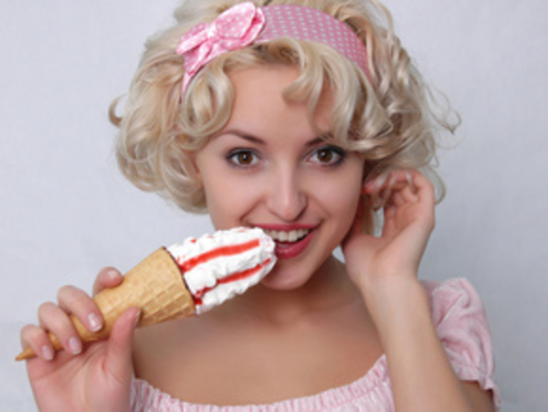 Мороженое помогает забеременеть