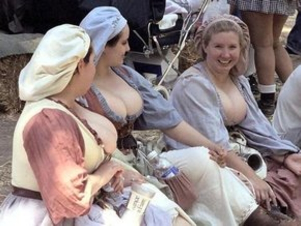 Самые пышногрудые женщины в Европе – британки