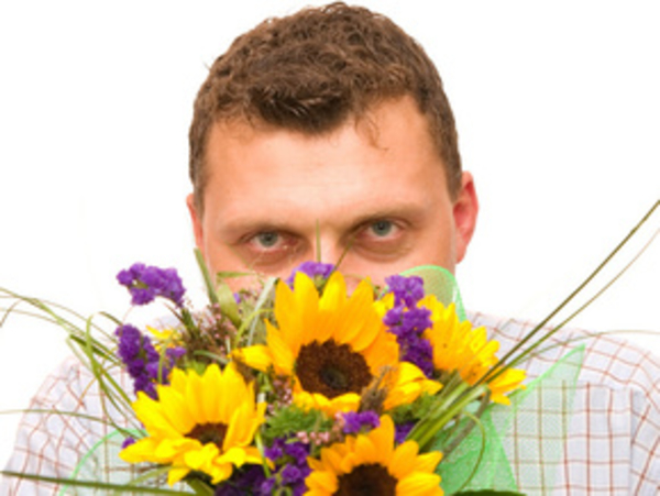 Цвет букета и характер поклонника