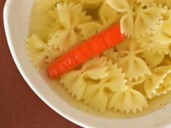 Чтобы суп остался прозрачным