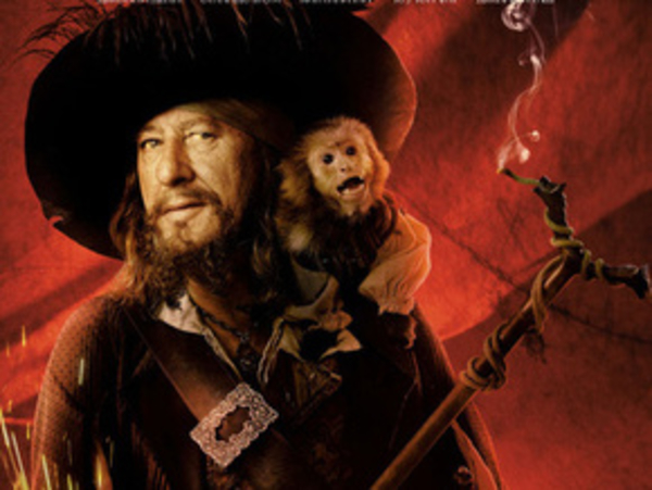 Капитан Барбосса подтвердил свое участие в четвертых Пиратах