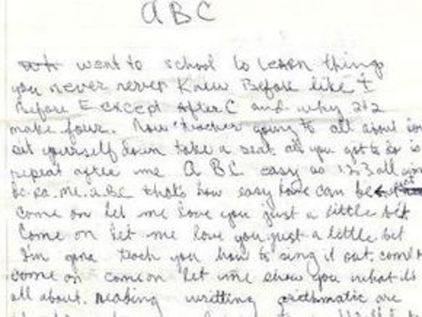 Оригинальную рукопись текста хита Jackson 5 продадут на аукционе