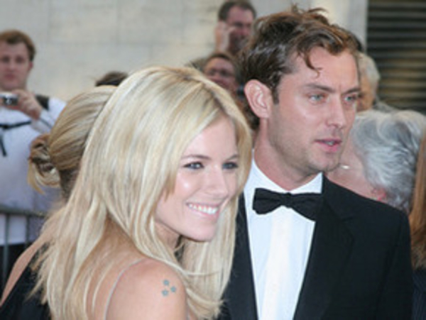 Сиенна Миллер и Джуд Лоу снова вместе