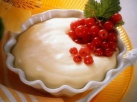 Ванильный пудинг