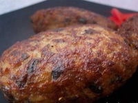 Свиные котлеты с грибами