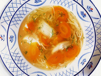 Куриный суп с лапшой