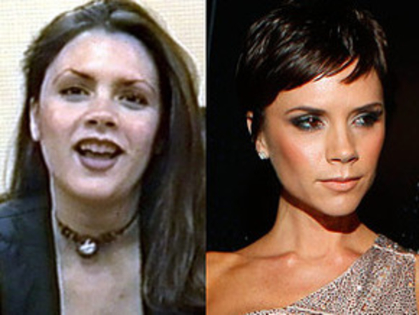 Как выглядела Виктория Бекхэм до пластики