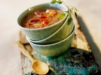 Суп из креветок