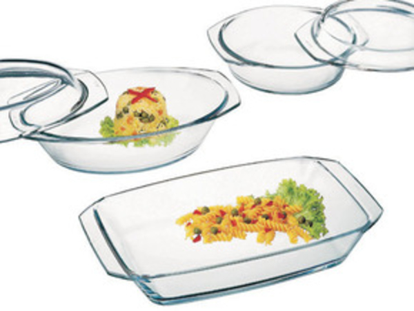 Посуда из жаропрочной керамики и стекла