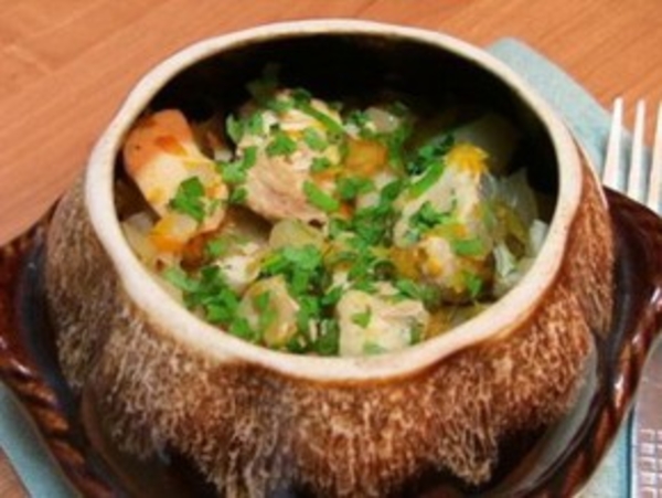 Блюда в горшочках