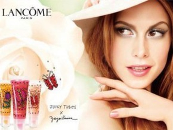 Lancome отмечает 10-летие блеска для губ