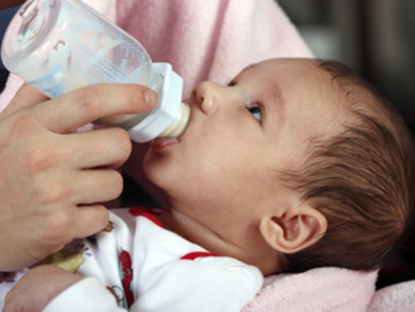 Если кроха отказывается от груди