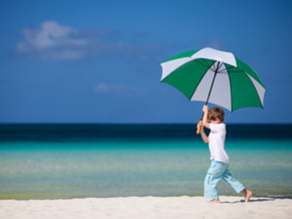 Дети и солнечные лучи