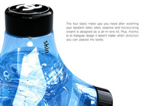 Дизайнерская дорожная упаковка для косметики