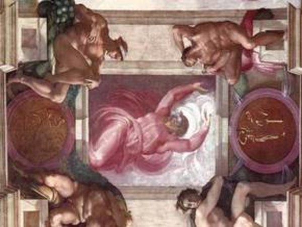 На фреске Микеланджело нашли мозг