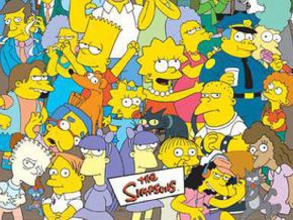 Начинается  показ культового мультсериала "Симпсоны"