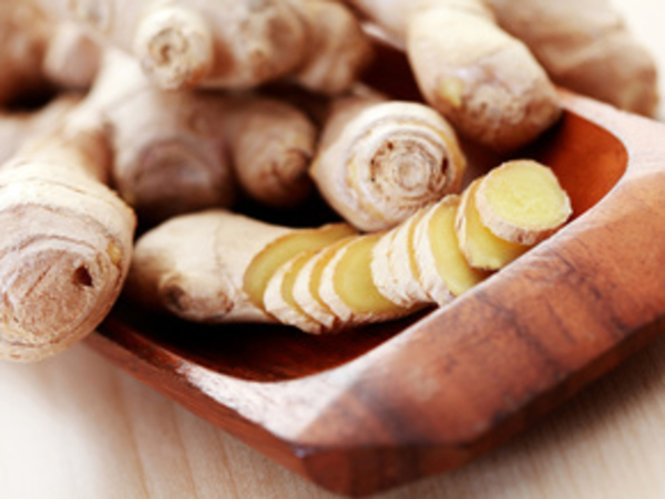 Имбирь уменьшает боль