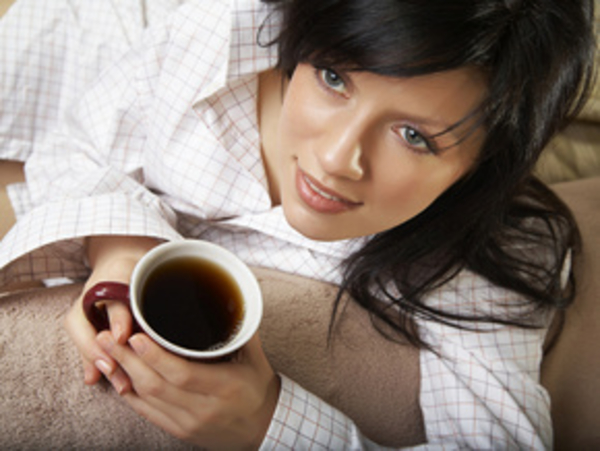 В жару пейте холодный чай