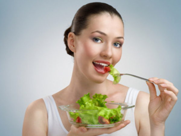 Ешьте мясо только вместе с салатом