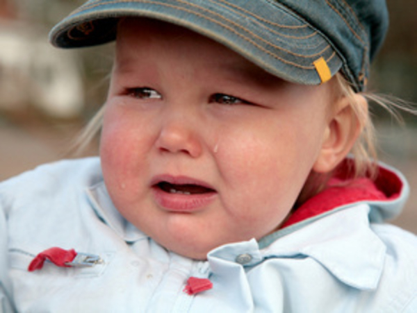 Знакомимся с детской истерикой