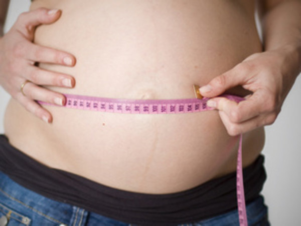 Увеличение веса при беременности