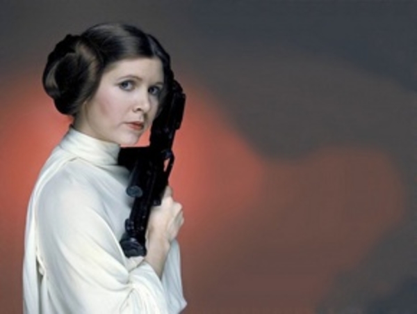 Принцесса Лея стала духами