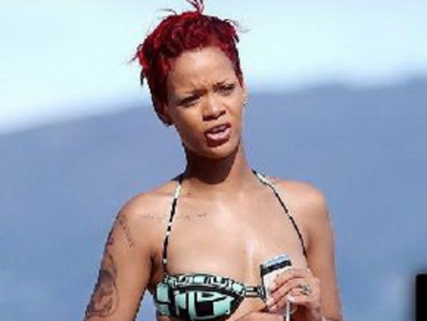 Рианна сделала очередное тату