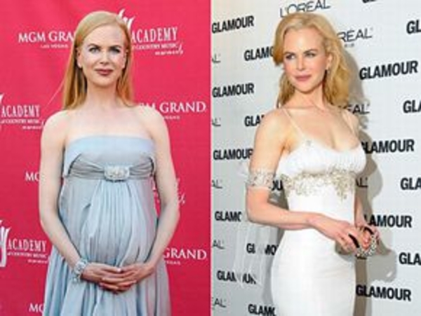 Голливудские мамочки ДО и ПОСЛЕ родов (ФОТО)