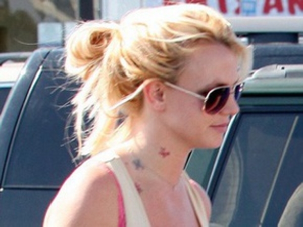 Бритни Спирс сделала десятое по счету тату