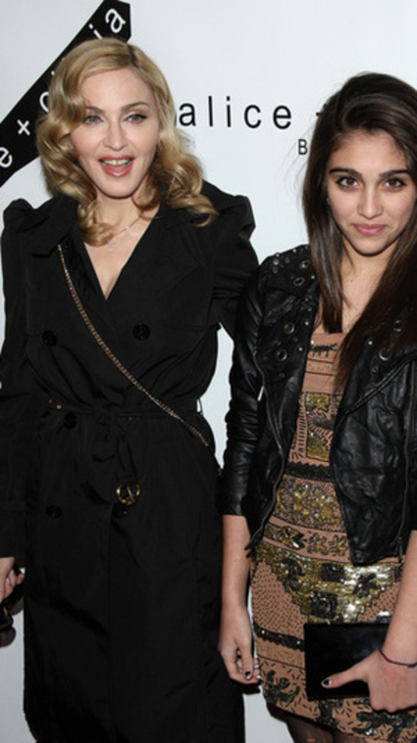 Мадонна и ее дочь Лурдес