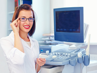 Измерение толщины воротниковой зоны.