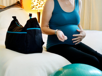 Подготовка к поездке в роддом.