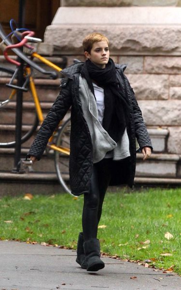 Эмма Уотсон выглядит как пацанка