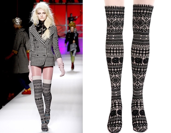 Жан Поль Готье представил носки на Рождество