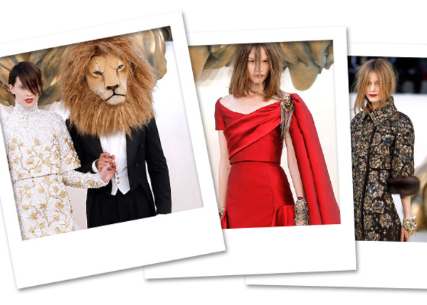 Выбор Сhanel:  золото, кружева, меха и блеск