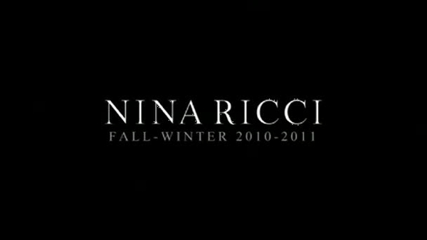 Женственность от Nina Ricci: осень-зима 2010/2011
