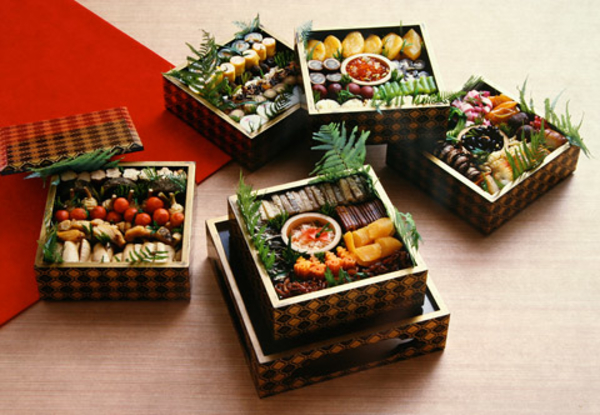 Новогодняя еда в Японии