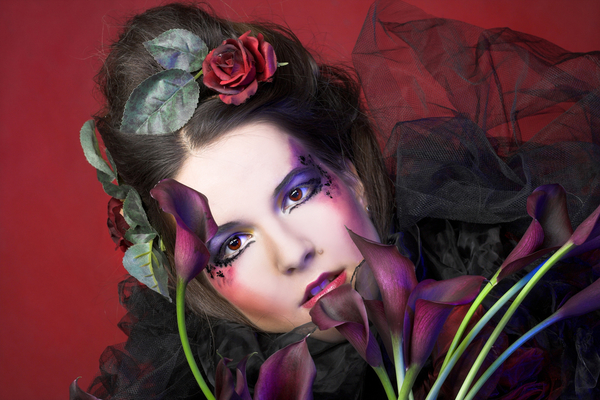 Шик и блеск гламурного макияжа