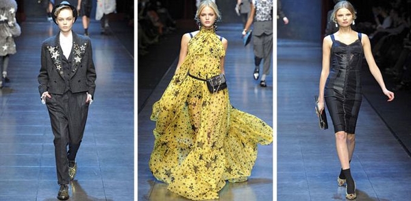 Неделя моды в Милане: Dolce & Gabbana осень-зима 2011/12