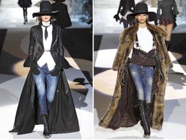 Неделя моды в Милане: ковбойская коллекция от DSquared2 осень-зима 2011/12