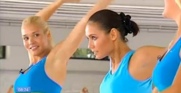 Разминка со скакалкой и упражнения для красивой груди