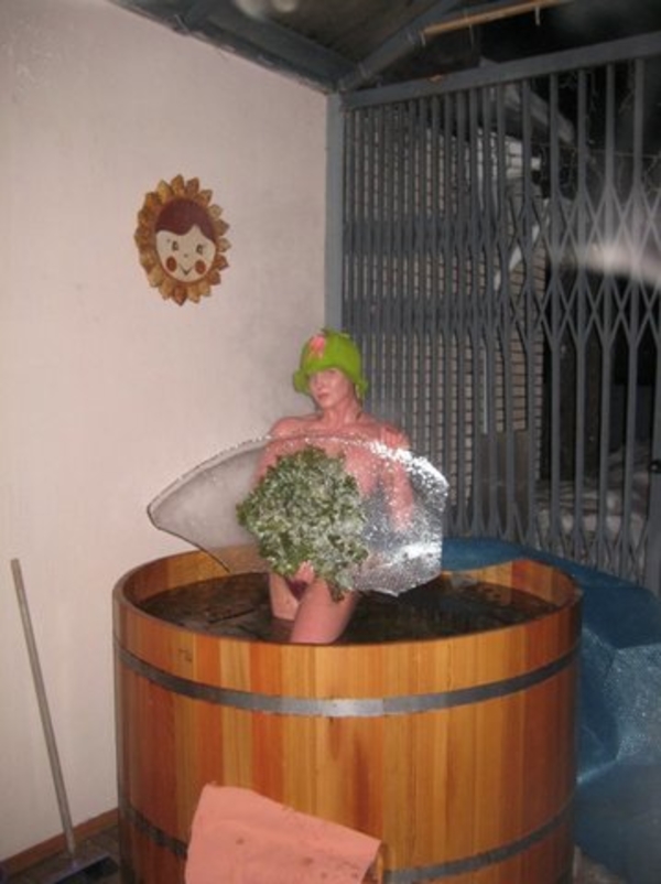 Анастасия Волочкова снова пошла в баню