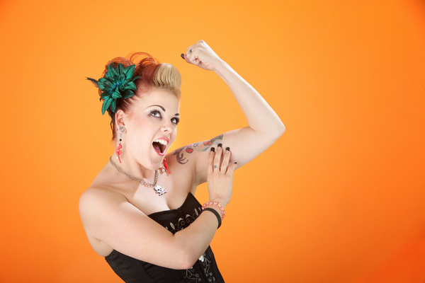 Соверменным красоткам идет агрессивность