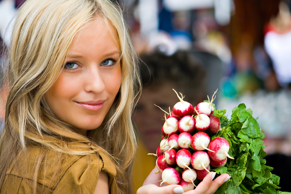 Маски для сухой кожи лица из редиса
