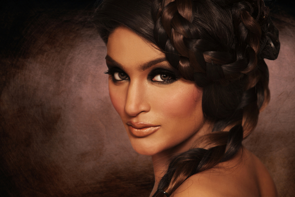 Выразительный макияж с использованием матовых теней