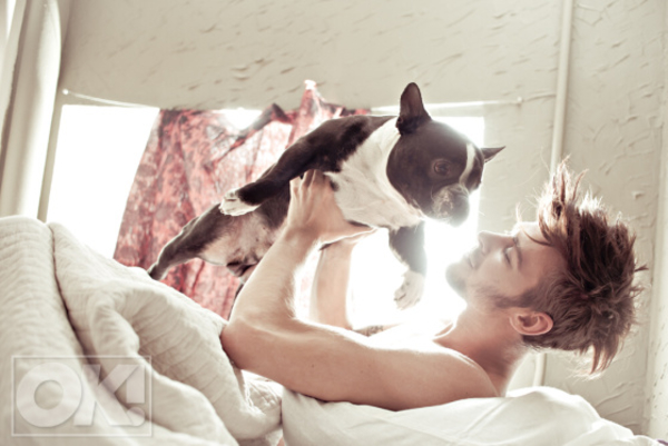 Макс Барских разделся для журнала ОК!